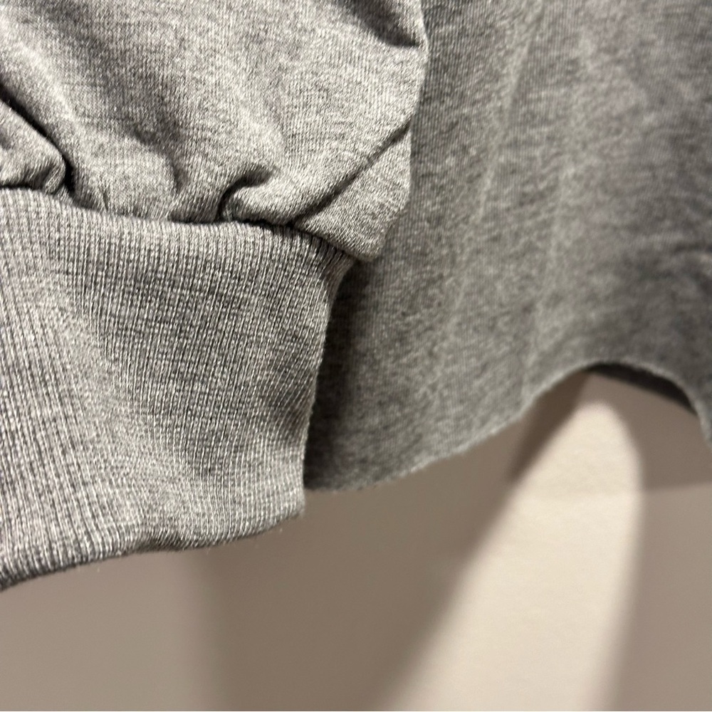 Christian Faith Crew Neck Sweater Bible Verse Desert Orange Dark Gray NWT - Picture 6 of 15